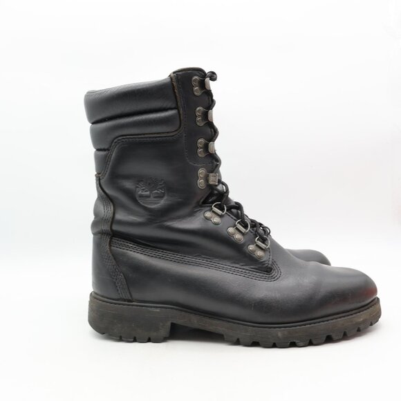 Timberland Premium 40 Below Super Boot Men's Size 9.5 M Black Leather - Picture 1 of 10